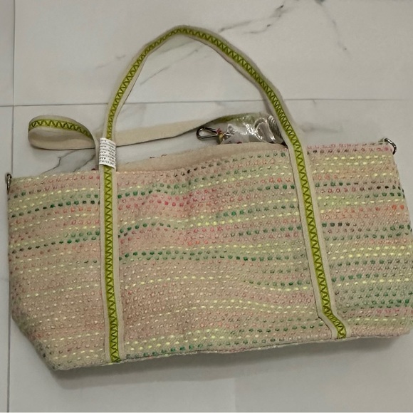 AMERICA & BEYOND Alex Embellished Hand Beaded Tote, NWT, Orig. $178 - Picture 14 of 16